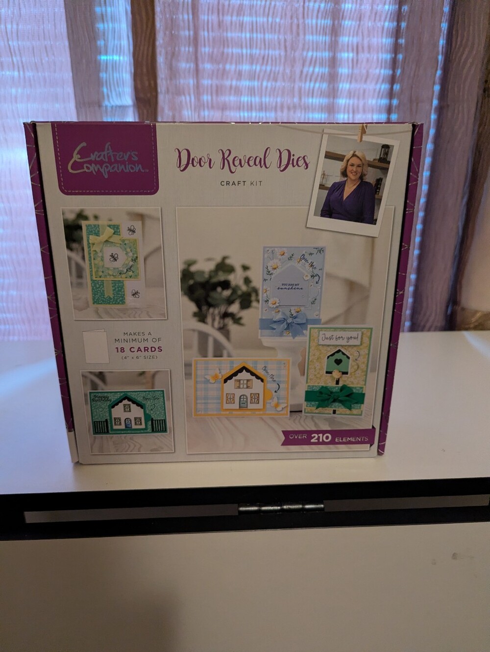 NEW Crafter's Companion Door Reveal Dies Craft Kit - #56 210 Pcs
